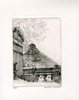 版画作品 民家 10